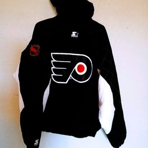 Starter philadelphia flyers parka jacket